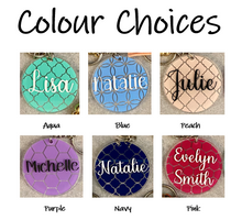 Load image into Gallery viewer, Personalized Acrylic Keychain | Key Ring | Bag Tag | Custom Keychain | Personalized Gift |