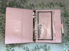 Load image into Gallery viewer, Personalised Budget Binder| Diary| A5 Binder| Money budgeting system| Money Envelopes| Budget Planner| Planner with Pen| Stationary