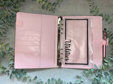 Load image into Gallery viewer, Personalised Budget Binder| Diary| A5 Binder| Money budgeting system| Money Envelopes| Budget Planner| Planner with Pen| Stationary