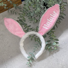 Load image into Gallery viewer, Personalised Easter Bunny Ears| Easter Gift| Easter| Personalised| Easter Headband| Bunny Ears