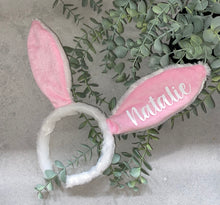 Load image into Gallery viewer, Personalised Easter Bunny Ears| Easter Gift| Easter| Personalised| Easter Headband| Bunny Ears