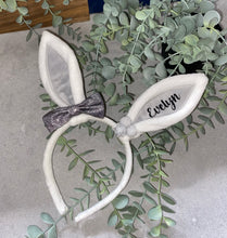 Load image into Gallery viewer, Personalised Easter Bunny Ears| Easter Gift| Easter| Personalised| Easter Headband| Bunny Ears