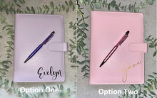 Load image into Gallery viewer, Personalised Budget Binder| Diary| A5 Binder| Money budgeting system| Money Envelopes| Budget Planner| Planner with Pen| Stationary