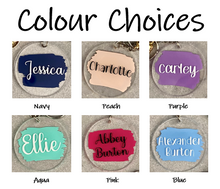 Load image into Gallery viewer, Personalized Acrylic Keychain | Key Ring | Bag Tag | Custom Keychain | Personalized Gift |