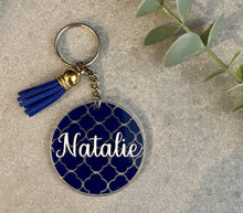 Load image into Gallery viewer, Personalized Acrylic Keychain | Key Ring | Bag Tag | Custom Keychain | Personalized Gift |