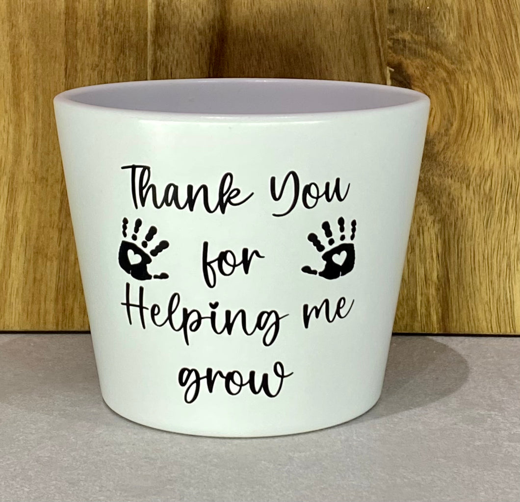 Personalised Garden Pot Plant